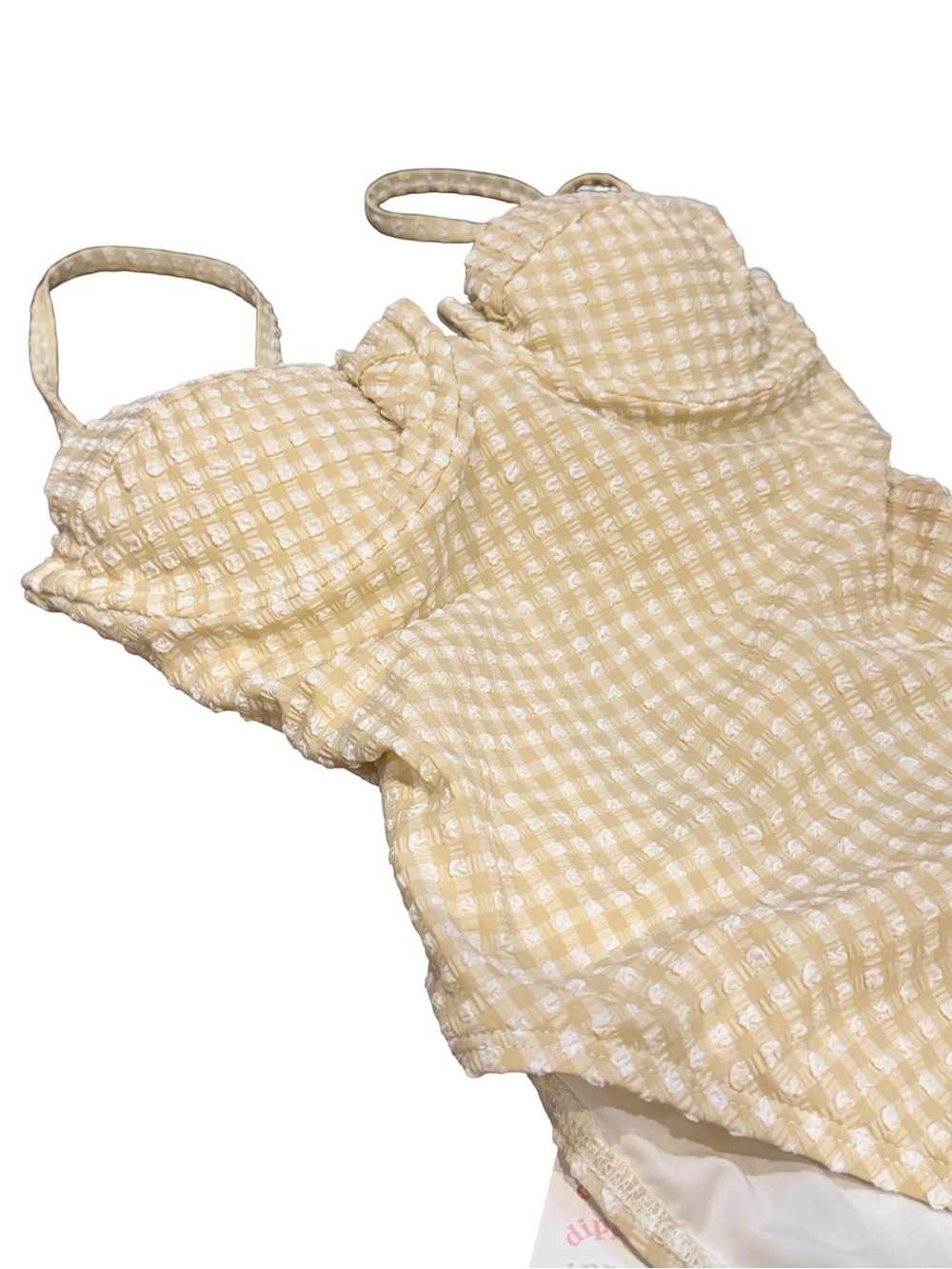 Dippin’ Daisy’s Saltwater Gingham One Piece Swimsuit S NWT - Picture 5 of 8